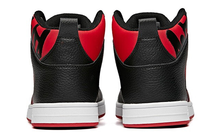Anta High-Top Skate Shoe 'Black Red White' 圖 4