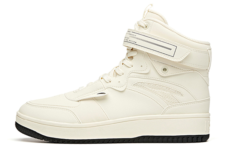 Anta Skateboarding Series Sneakers High 'Light Beige Black' 912048010-2