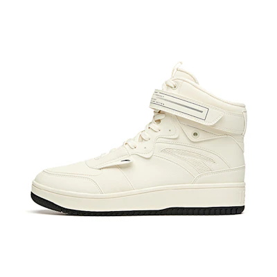 Anta Skateboarding Series Sneakers High 'Light Beige Black'