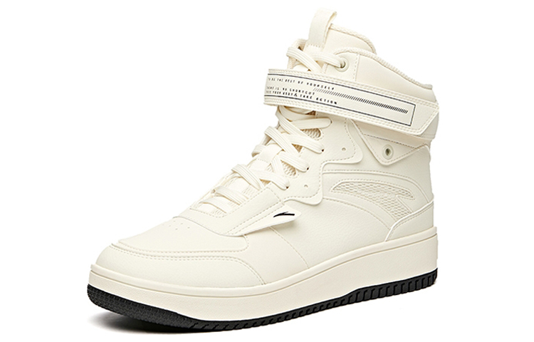 Anta Skateboarding Series Sneakers High 'Light Beige Black' 圖 2