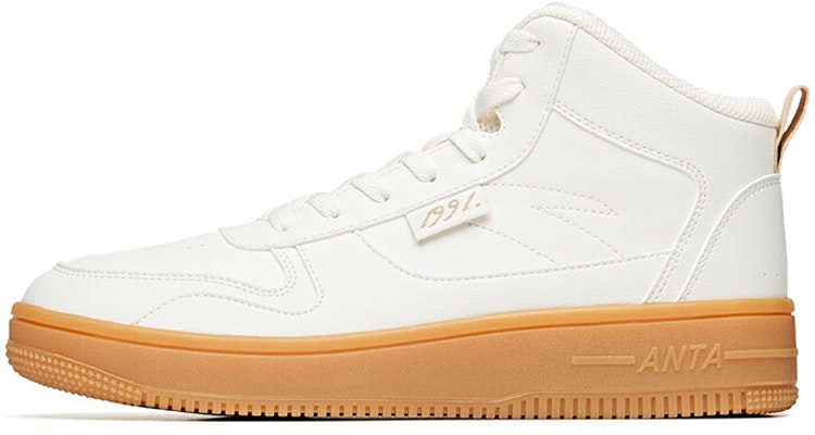 Anta Skateboarding Series Sneakers High 'White Brown' 912038010-3 Buy Anta Skateboarding Series Sneakers High 'White Brown' 912038010-3