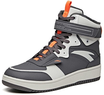安踏高帮滑板鞋‘灰色’ 912048900-2 Order 安踏高帮滑板鞋‘灰色’ 912048900-2
