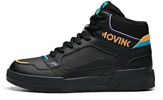 Anta High-Top Sneaker 'Black Orange' 912018021-4 Anta High-Top Sneaker 'Black Orange' 912018021-4