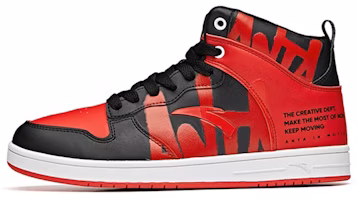 Anta High-Top Sneaker 'Black Red White' 91648060-15 Anta High-Top Sneaker 'Black Red White' 91648060-15