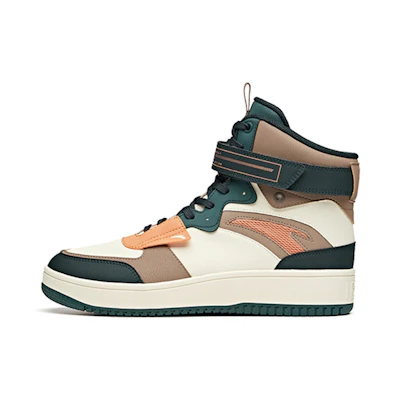 Anta High-Top Sneaker 'White Green Grey'