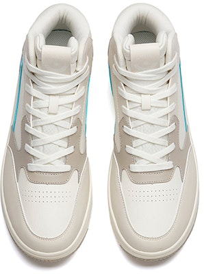 Anta High-Top Sneaker 'White Grey' 912238013-4 Lookbook Anta High-Top Sneaker 'White Grey' 912238013-4