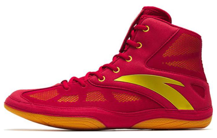 Buy Zapatillas Anta de Lucha Libre Altas 'Rojo Amarillo' 41131306-1
