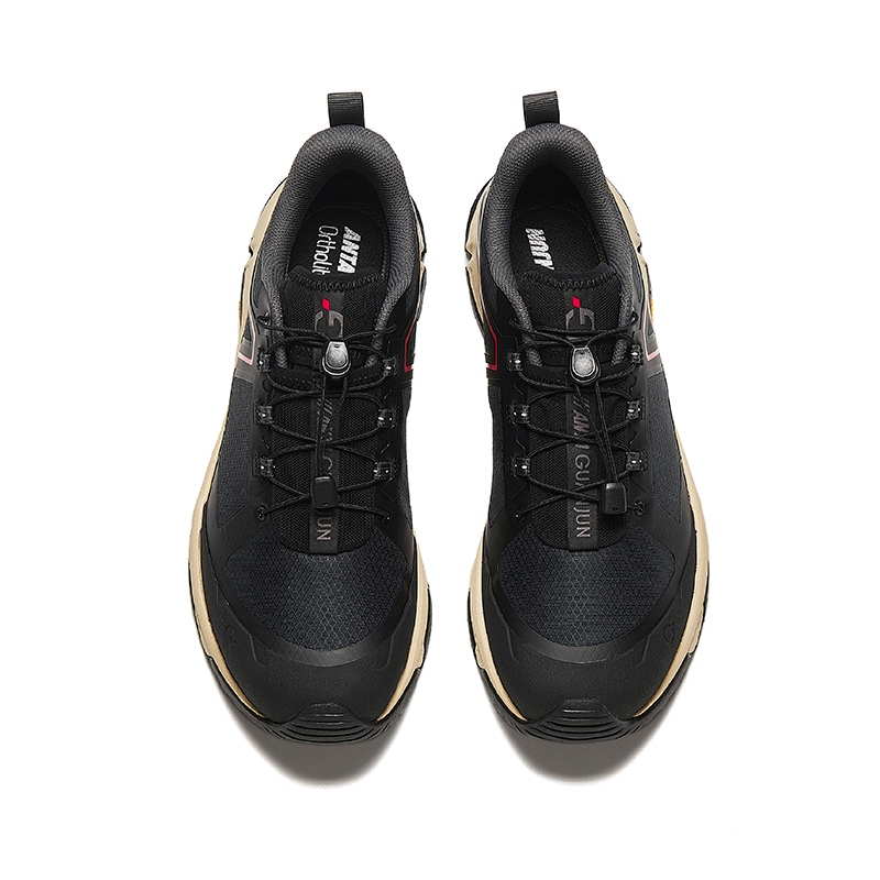 Lookbook Chaussures de Randonnée Anta ''Noir Rouge Beige'' 112416605A-3