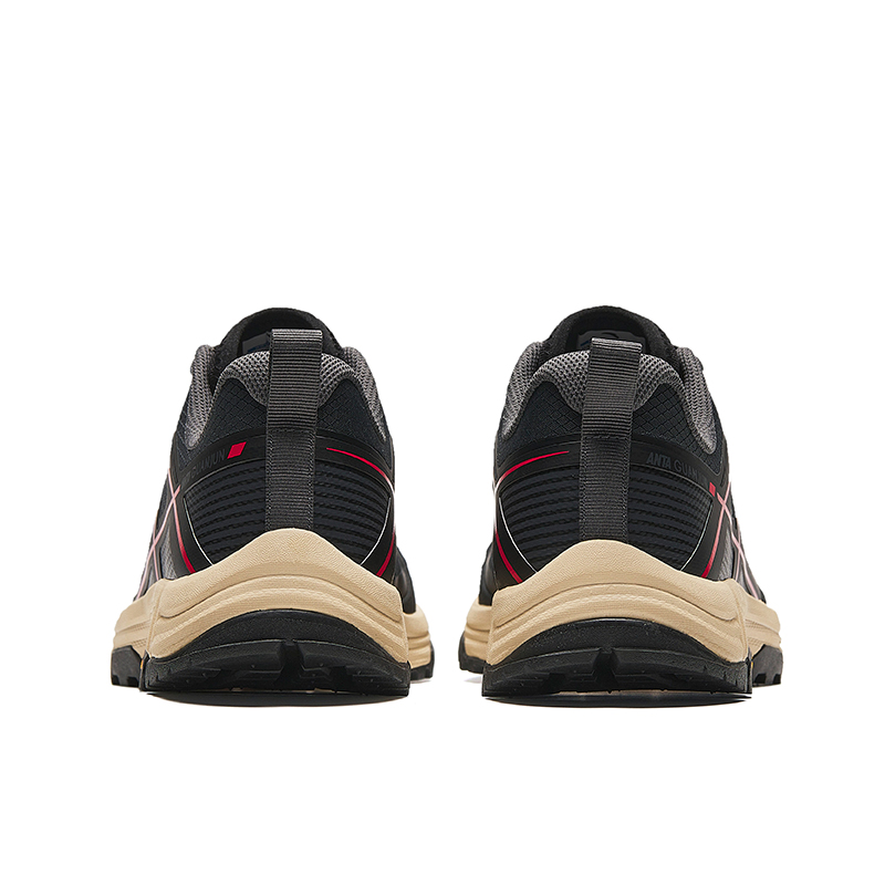 Shop Chaussures de Randonnée Anta ''Noir Rouge Beige'' 112416605A-3