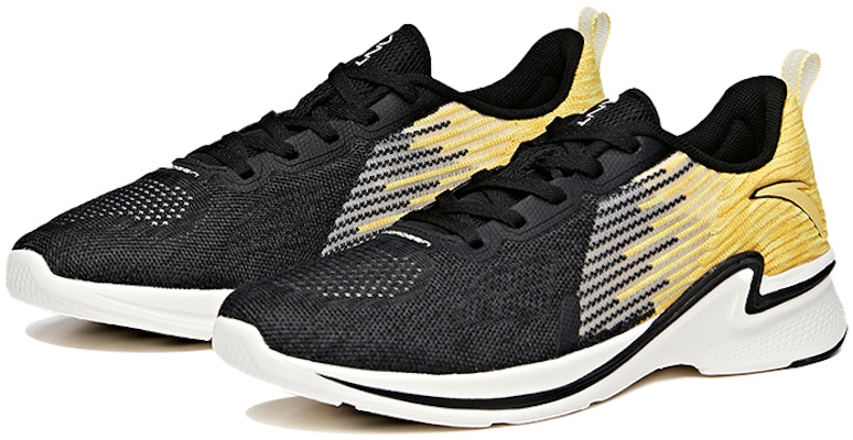 Anta安踏 氫跑二代 跑步系列 低筒 跑步鞋 男款 黑灰黃 Order Anta安踏 氫跑二代 跑步系列 低筒 跑步鞋 男款 黑灰黃