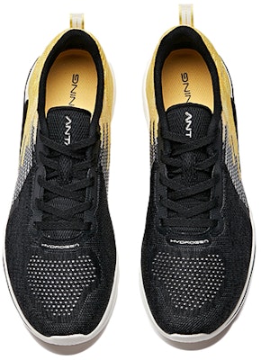 Anta安踏 氫跑二代 跑步系列 低筒 跑步鞋 男款 黑灰黃 Lookbook Anta安踏 氫跑二代 跑步系列 低筒 跑步鞋 男款 黑灰黃