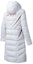 Lookbook Anta Hype Series Unisex Long Down Jacket with Hooded Zip Design - Pure White 452210733-1