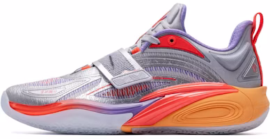 Anta KAI 1 "SV" Low-Top Basketball Shoes Silver Grey Red - Performance Sneakers 112421102S-4 Anta KAI 1 "SV" Low-Top Basketball Shoes Silver Grey Red - Performance Sneakers 112421102S-4