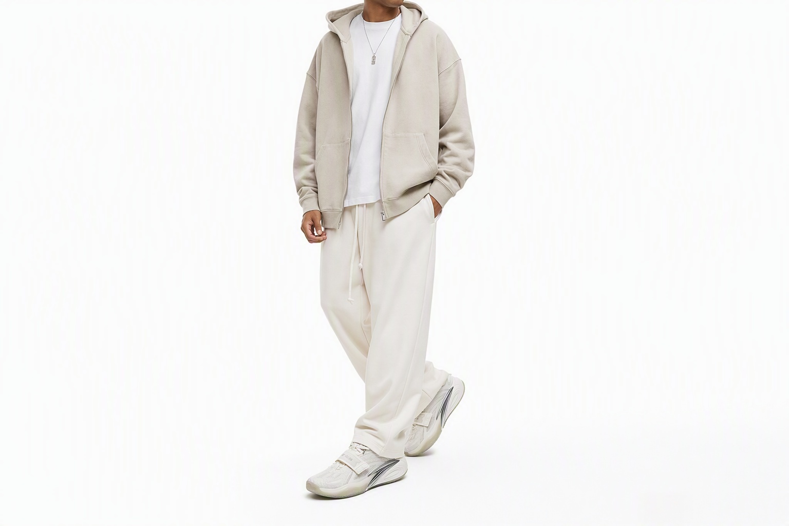 Order Anta KAI 1 ''Triple White'' Sneakers 112431102S-19