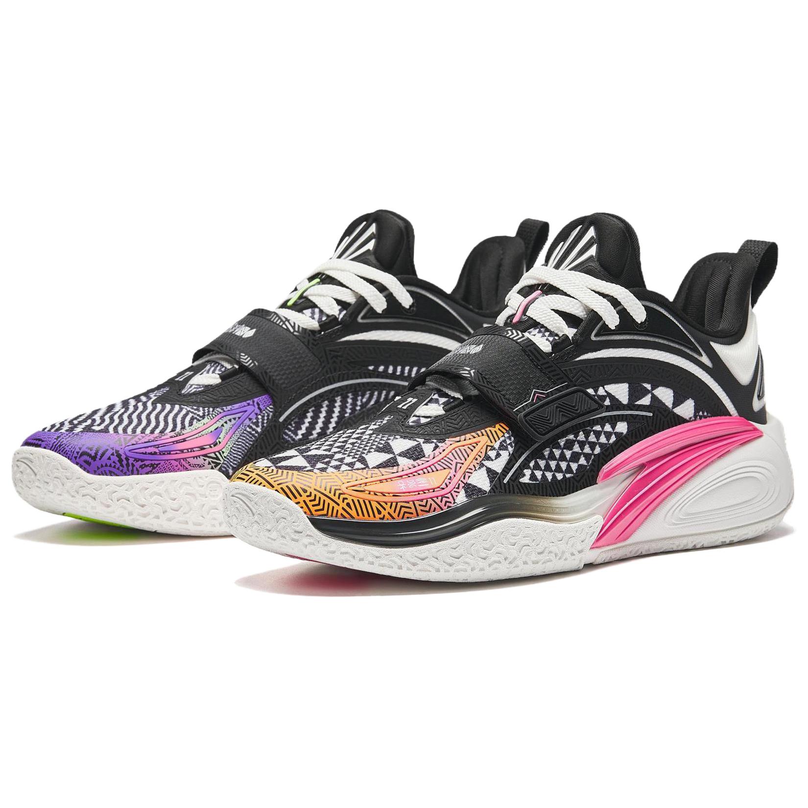 Anta KAI 1 "Unrivaled Warrior" Low Basketball Shoes Black White Mens Retro Edition 112531110S-3