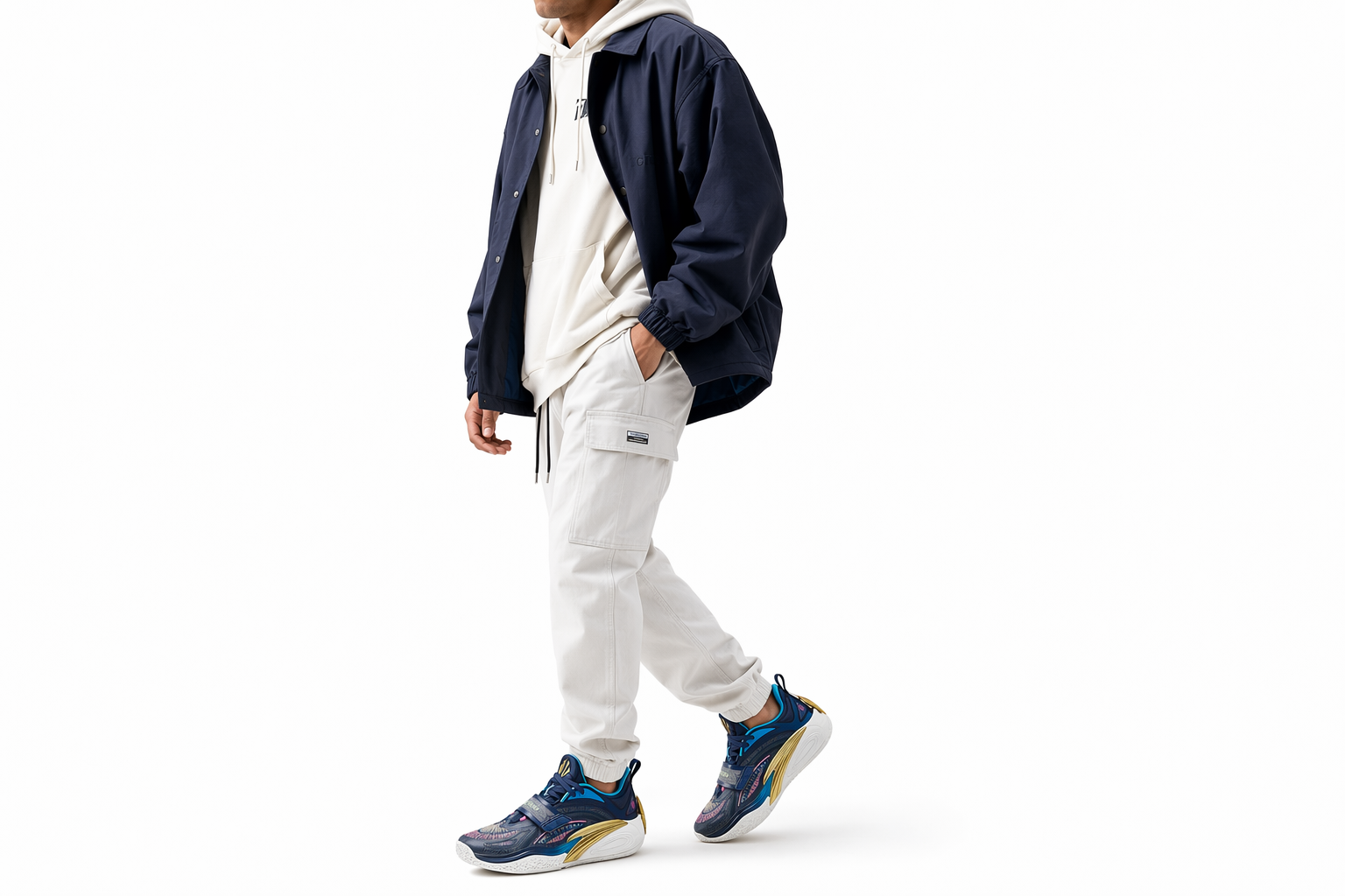 Order Anta Kai 1 Rilis China 'Playoffs Pack - Navy' 8124B1102S-9 112421102S-9
