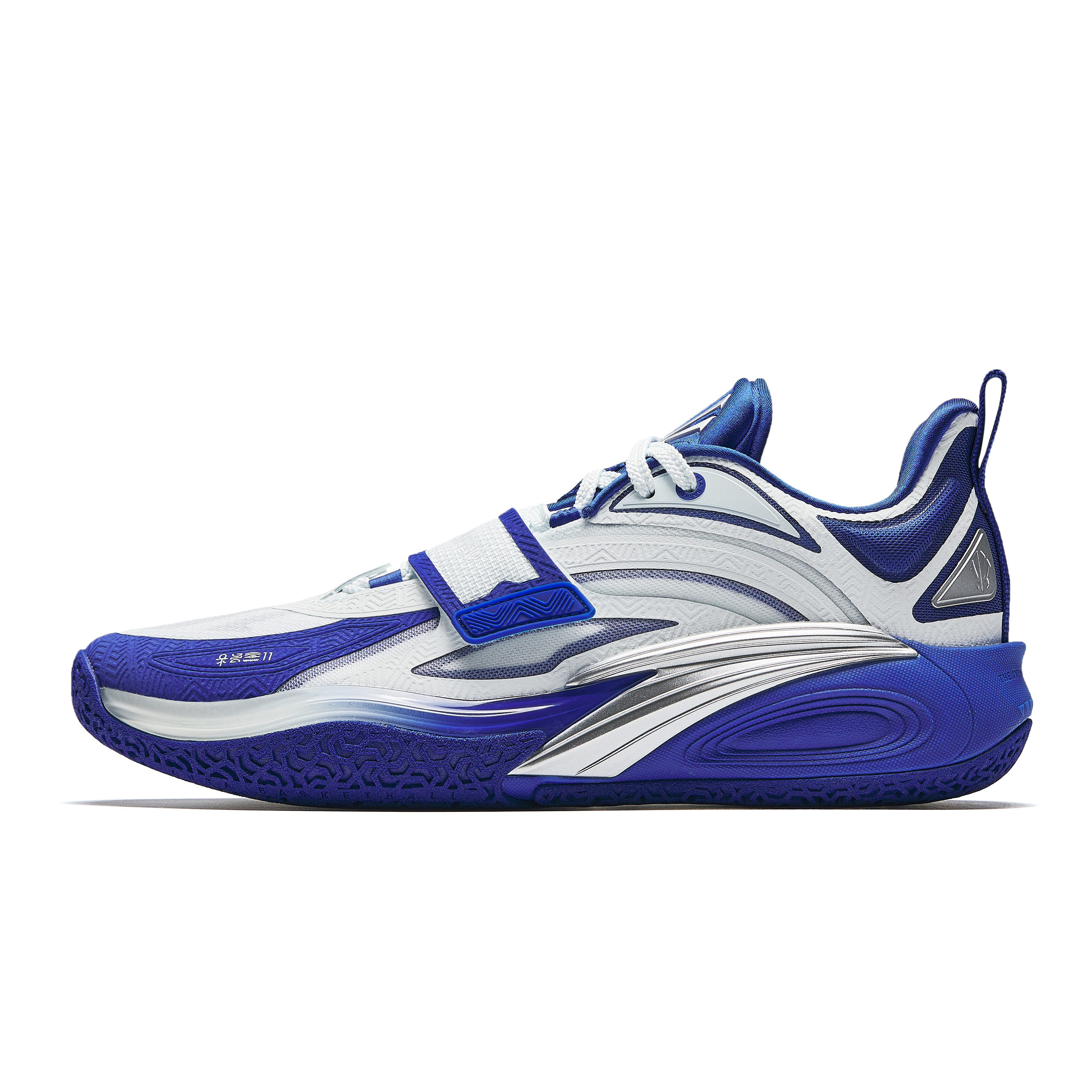 Anta KAI 1 Low Basketball Shoes Mens White Blue Kyrie Signature Nitrogen Tech 912511102S-1