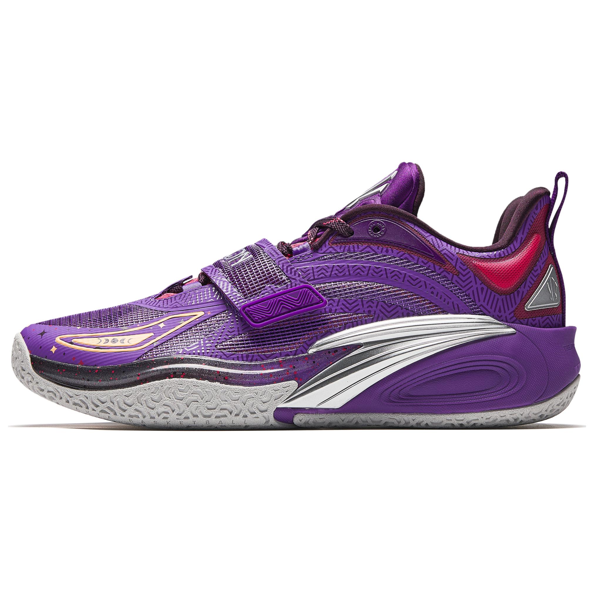 Anta KAI 1 Low Basketball Shoes Purple Silver Red Mens kyrie Low Nitrogen Tech 112521113S-3