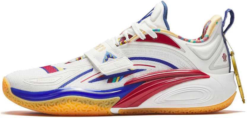 Anta KAI 1 Low Basketball Shoes White Red Blue - Performance Sneakers. 112421102S-8 Buy Anta KAI 1 Low Basketball Shoes White Red Blue - Performance Sneakers. 112421102S-8