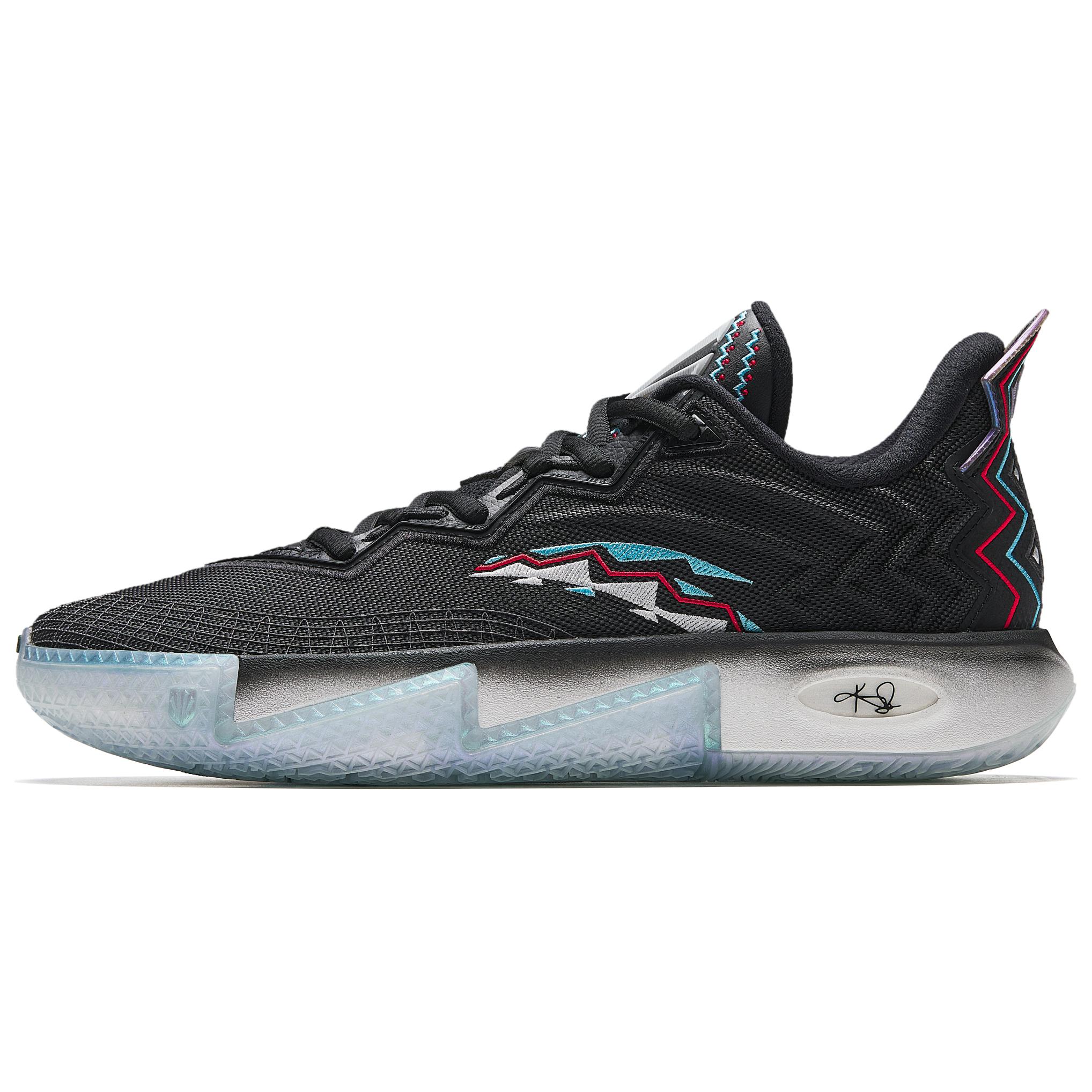 Anta KAI 2 "Inspiration" Low-Top Basketball Shoes Black Grey Performance. 112521110S-2
