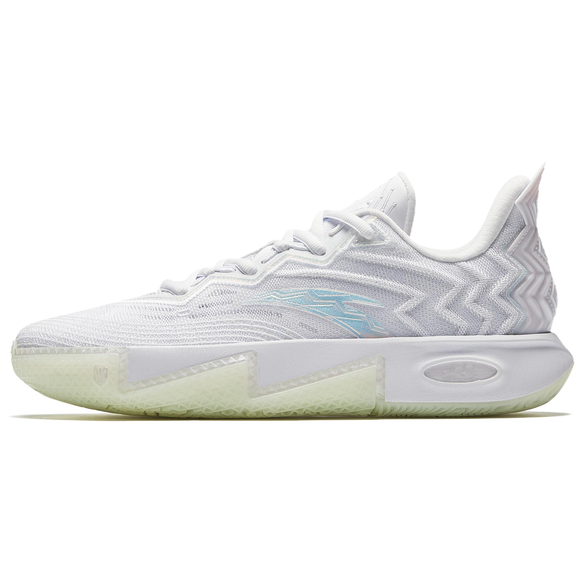 Anta KAI 2 "White Phantom" Basketball Shoes White Low-Top Cushioned. 112531111S-5
