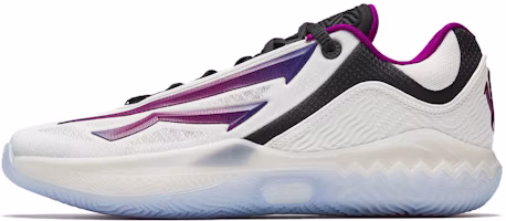 Anta KAI SPEED 2 Basketball Shoes White/Black/Purple Low Top A-Shock Pro. 912541114S-5 Anta KAI SPEED 2 Basketball Shoes White/Black/Purple Low Top A-Shock Pro. 912541114S-5