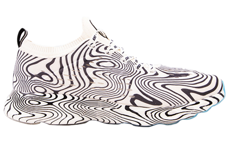 Anta Kiks Low Black White 'Splash Ink' 圖 2