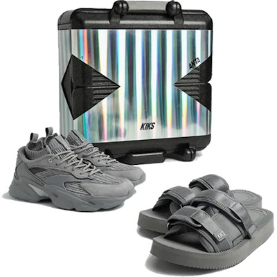 Anta KIKS x Retro Sandals+Dad Shoes 'Reflective Special Box Set' KATZ01 Buy Anta KIKS x Retro Sandals+Dad Shoes 'Reflective Special Box Set' KATZ01