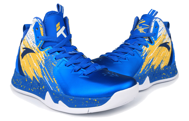 Shop Anta Klay Thompson 2 'Blue White Yellow' 11721101-3