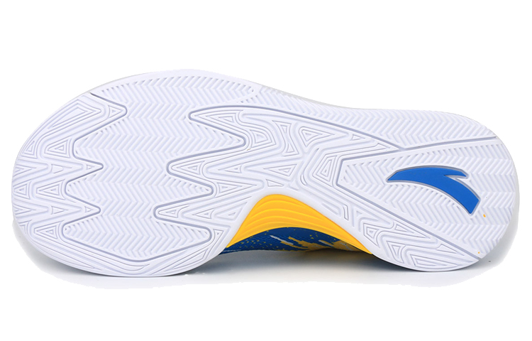 Sizing Anta Klay Thompson 2 'Blue White Yellow' 11721101-3