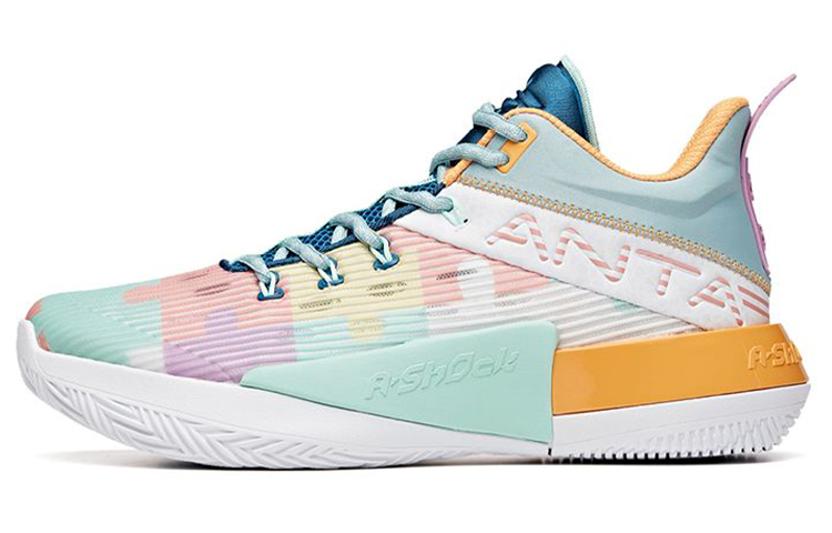 Anta Klay Thompson Crazy 4 Attack 2 Basketball Shoes 'White Multi' 112031107-6