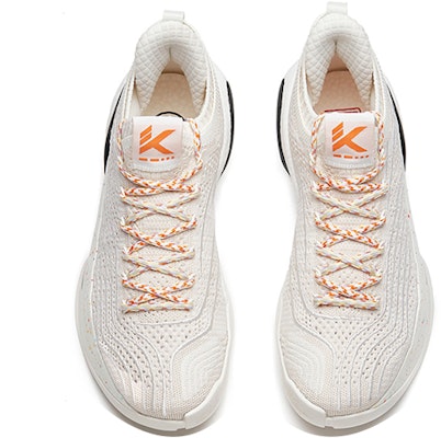 Anta安踏 KT7 低筒 氮科技 防滑耐磨 籃球鞋 白灰 Lookbook Anta安踏 KT7 低筒 氮科技 防滑耐磨 籃球鞋 白灰