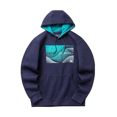 Anta Klay Thompson KT Basketball Hoodie Blue Loose-Fit 152211730-2