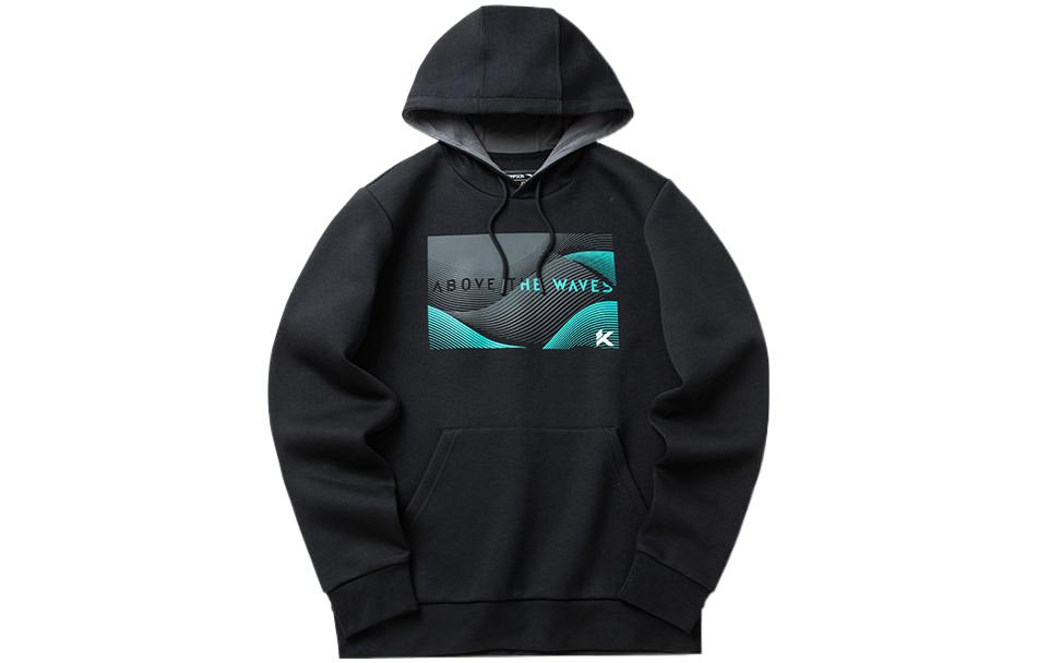 Anta Klay Thompson KT Basketball Hoodie Loose Fit - Black 152211730-3