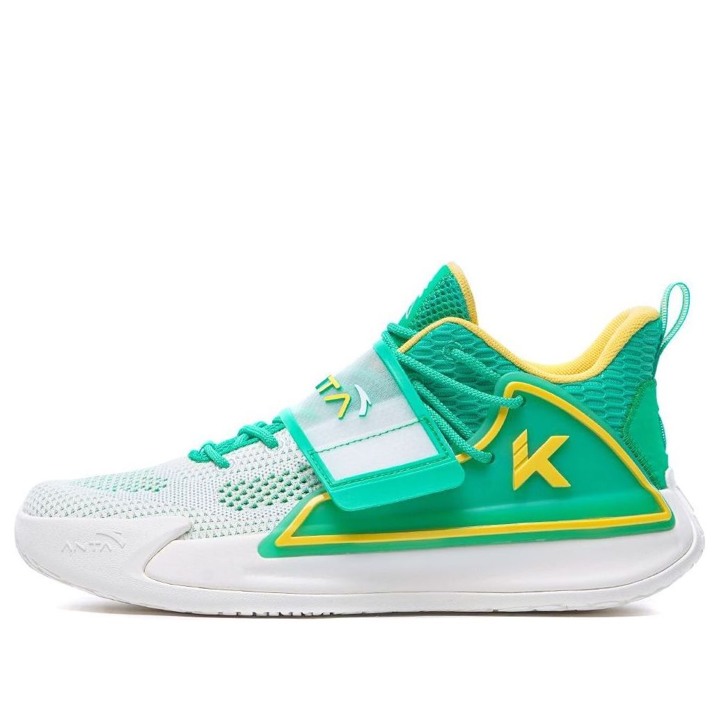 Anta Klay Thompson Splash 2 Sneakers 'Green White' 112021602S-3