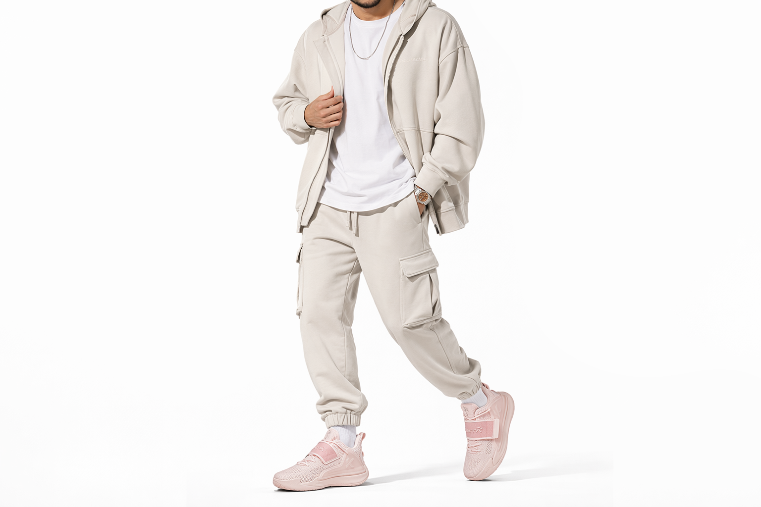 Order Anta Klay Thompson Splash 2 Scarpe da Basket ''Rosa'' 112021602S-1