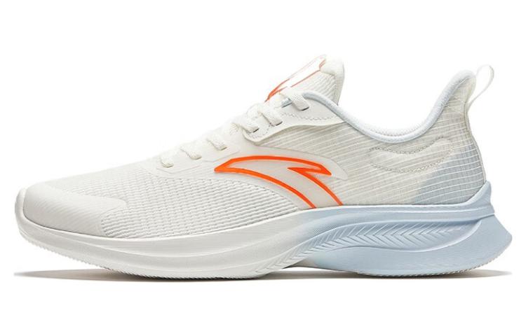Buy Anta Knit Runnings Shoes 'White Orange Blue' 912335501-4