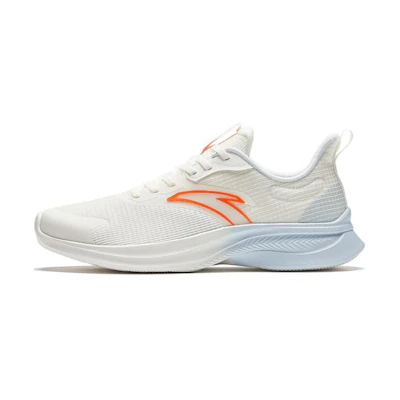 Anta Knit Runnings Shoes 'White Orange Blue'