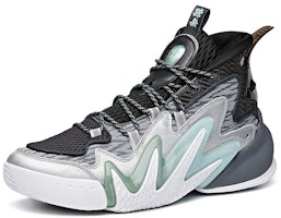 Anta安踏 狂潮2 減震防滑耐磨 中筒 籃球鞋 黑灰綠 Order Anta安踏 狂潮2 減震防滑耐磨 中筒 籃球鞋 黑灰綠