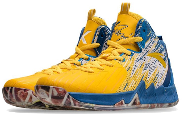 Anta Klay Thompson 2 'Blue Yellow' 11721101-2 Lookbook Anta Klay Thompson 2 'Blue Yellow' 11721101-2