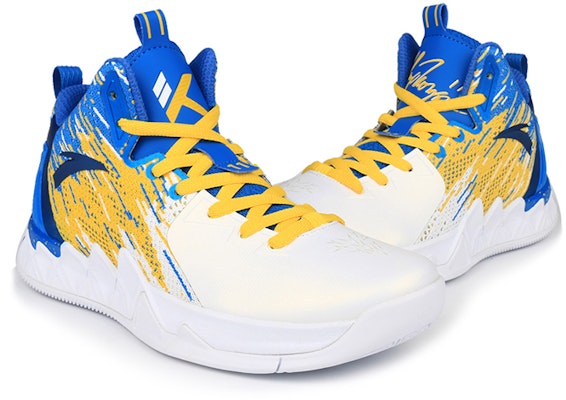 Anta Klay Thompson 2 'White Blue Gold' 11721101-1 Shop Anta Klay Thompson 2 'White Blue Gold' 11721101-1