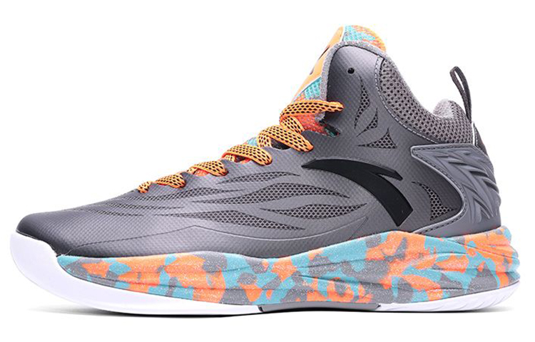 Anta KT2 Low 'Halloween Grey Blue Yellow' 11641112-2