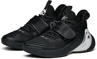 Anta安踏 水花3 夜光 耐磨防滑 中筒 实战籃球鞋 男款 黑白 Lookbook Anta安踏 水花3 夜光 耐磨防滑 中筒 实战籃球鞋 男款 黑白