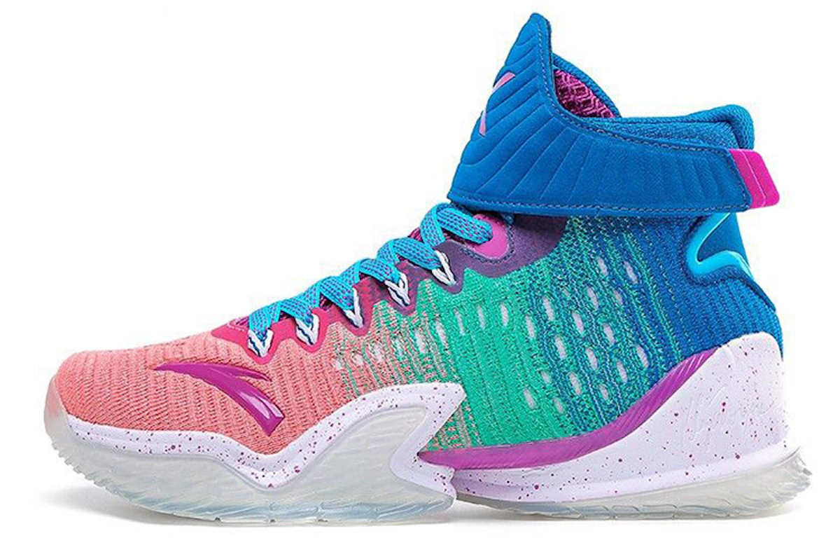 Anta KT3 'Orange Green Blue White'