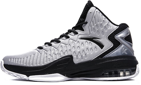 安踏KT3湯普森Team防滑耐磨高幫籃球鞋男款銀黑 Buy 安踏KT3湯普森Team防滑耐磨高幫籃球鞋男款銀黑