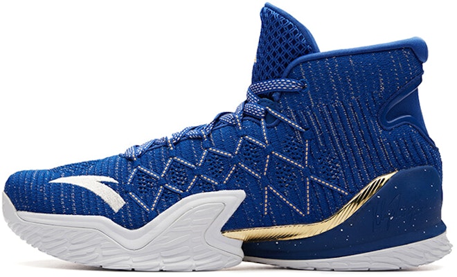 Anta KT3 'Warriors High' Blue White Gold 11831101-4 Buy Anta KT3 'Warriors High' Blue White Gold 11831101-4