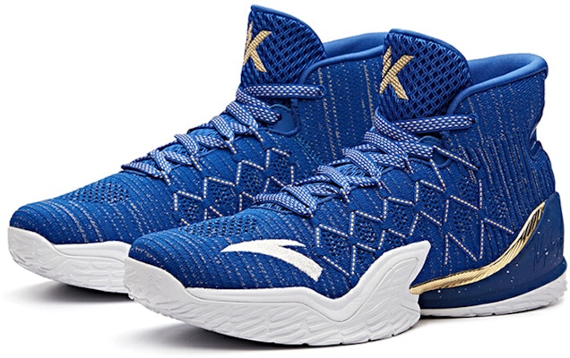 Anta KT3 'Warriors High' Blue White Gold 11831101-4 Order Anta KT3 'Warriors High' Blue White Gold 11831101-4