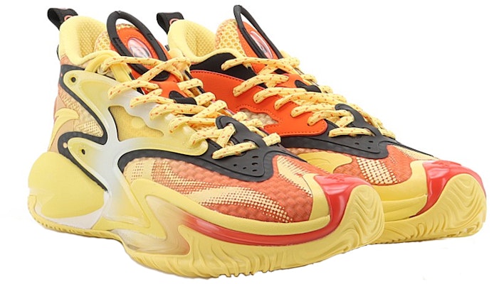 Anta Shock The Game 5 Mid 'Yellow Red' 112131601S-1 Lookbook Anta Shock The Game 5 Mid 'Yellow Red' 112131601S-1