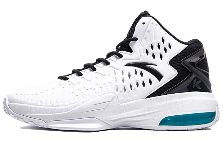 Anta KT3 High-Top Basketball Shoe 'Team White Black' 11741105-9