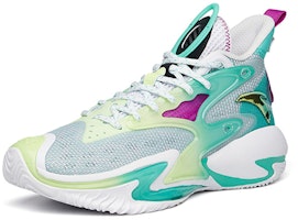 Anta Shock The Game 5 Mid 'Putih Hijau' 112131601-2 Lookbook Anta Shock The Game 5 Mid 'Putih Hijau' 112131601-2